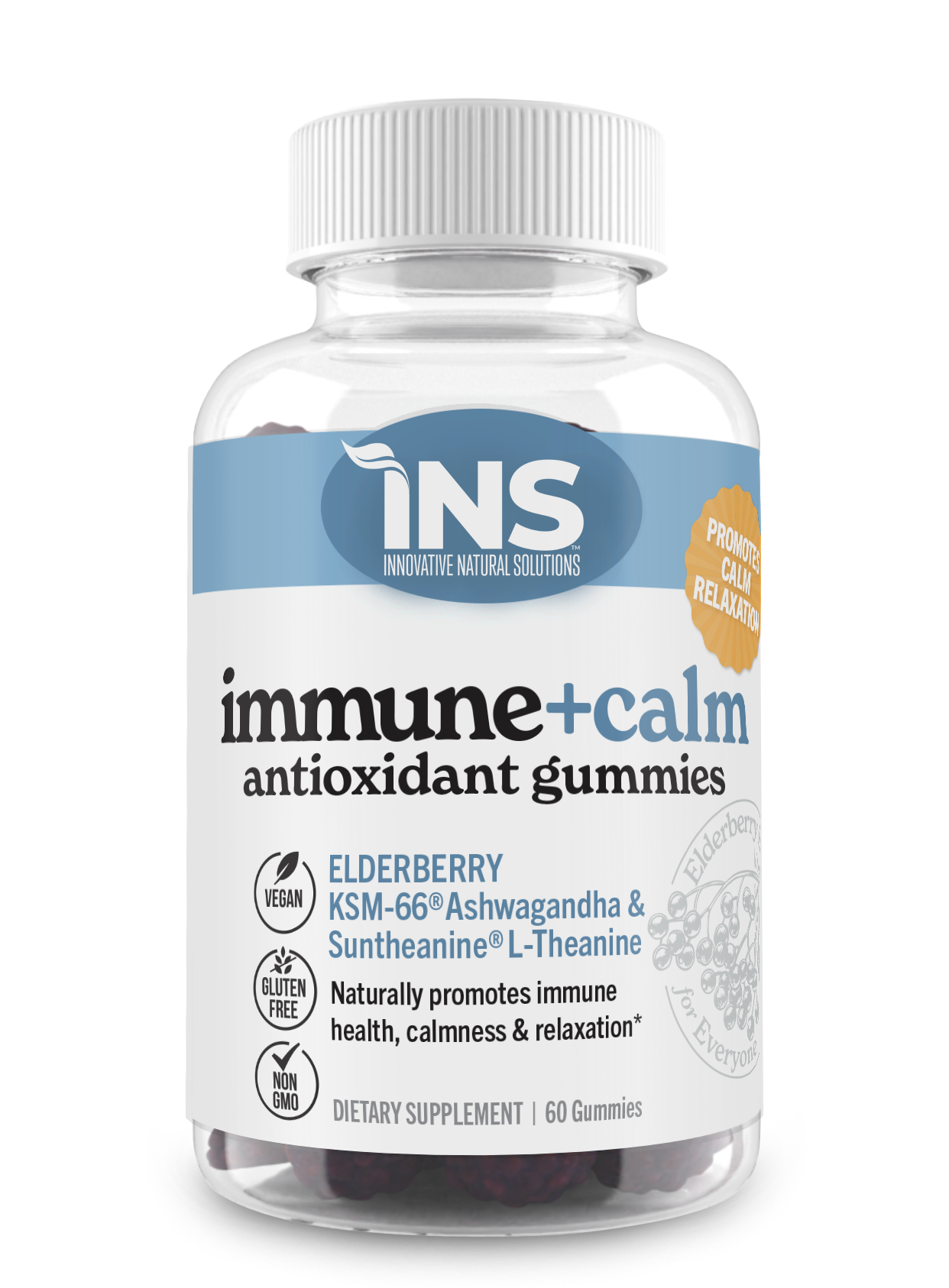 INS Immune+Calm Antioxidant Gummies